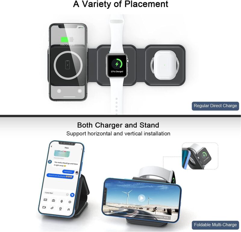 UCOMX® Nano 3 in 1 Wireless Charger for iPhone